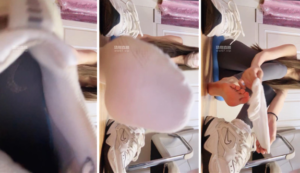 【第一视角】【楚楚】进来跟运动鞋做 -97LZTD-35648