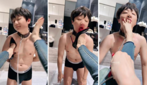 【晨晨】高跟碾压踩虐乳-97LZTD-35659