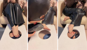 【玥野兔】近距离-脏长靴白袜狂舔-97LZTD-35725