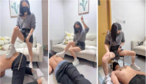 【秋大大】小白鞋白袜踩-重度鞭打-97LZTD-35783