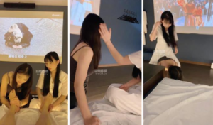 【南烟】按摩店指导技师玩母狗-97LZTD-35784