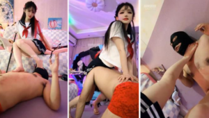 【梦晚】换多双脏鞋全体重踩踏-97LZTD-35942