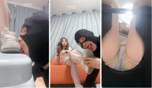 【辛迪】小白鞋白袜踢裆-坐脸窒息-97LZTD-35950