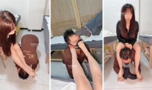 【奈米】超户外真实盲人按摩店素人被开发出本性-97LZTD-35953