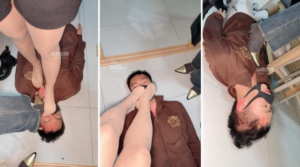 【奈米】超户外真实盲人按摩店素人被开发出本性-97LZTD-35953