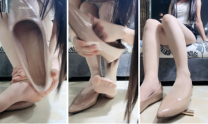 【第一视角】【白渝】平底鞋肉丝炸-97LZTD-35964