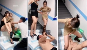 【腿腿】双S-楼道公开处刑-97LZTD-35978