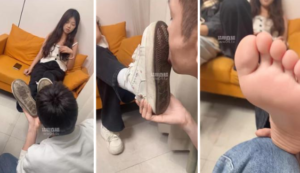 【七七小主】双素人S-超脏鞋底强迫舔-97LZTD-35981