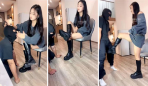 【蓓蓓】车模S长靴碾压踩-97LZTD-36027