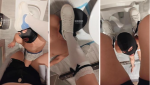 【喵喵】脏鞋白袜清理舔-97LZTD-36030