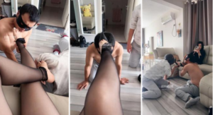 【伊潼】黑丝脚下父子奴-97LZTD-36045