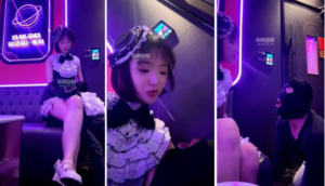 【灵芷】KTV-可爱陪酒妹白袜虐-97LZTD-36149