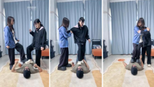 【猴歌】双S-洞洞鞋踩踏-坐脸窒息-97LZTD-36151