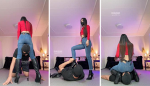 【猫神】换多双鞋踢踹踩踏-97LZTD-36194