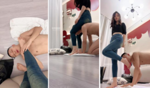 【黎悠】腿绞窒息-长靴玉足踩-97LZTD-36213