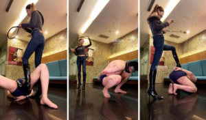 【露娜】反绑超重度鞭打刑-97LZTD-36397