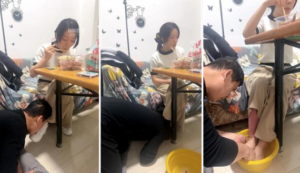 【心伊】桌底伺候前女友-97LZTD-36621