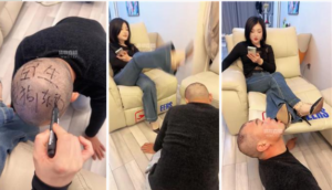 【伊潼】白领铆钉鞋虐-涂鸦辱-97LZTD-36633