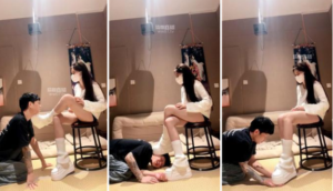 【冰冰】素人S长靴白袜玩狗狗-97LZTD-46708