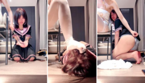 【音音】母狗-脚底下伺候主子化妆-97LZTD-46748