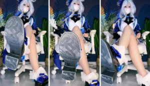 【第一视角】【Vinni维妮eS】水神の审判Cosplay原神×芙可娜第一视角-97LZTD-46798