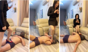 【天津伊潼】御姐S-高跟美腿诱惑虐-97LZTD-46827