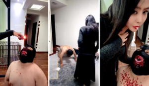 【姗姗】女老板吊绑重度虐-97LZTD-46839