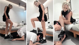 【萝莉收割机】可爱小主白袜辱哥哥-97LZTD-47009