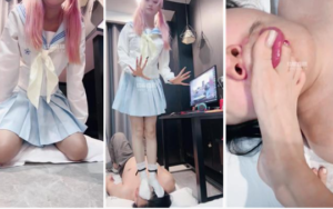 【玉子sama】网瘾少女的脚垫-97LZTD-47150