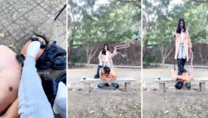 【香芋朱朱】户外捆绑公开处刑-97LZTD-47179