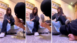 【乐乐sama】学生妹妹脚下喂食-97LZTD-47197