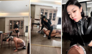 【莫吉托】喂口水-重度鞭打-长靴踩-97LZTD-47204